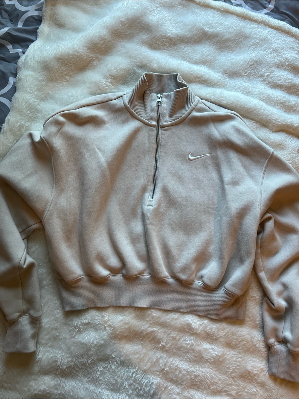 Nike Phoenix Fleece Half Zip, Size Small
